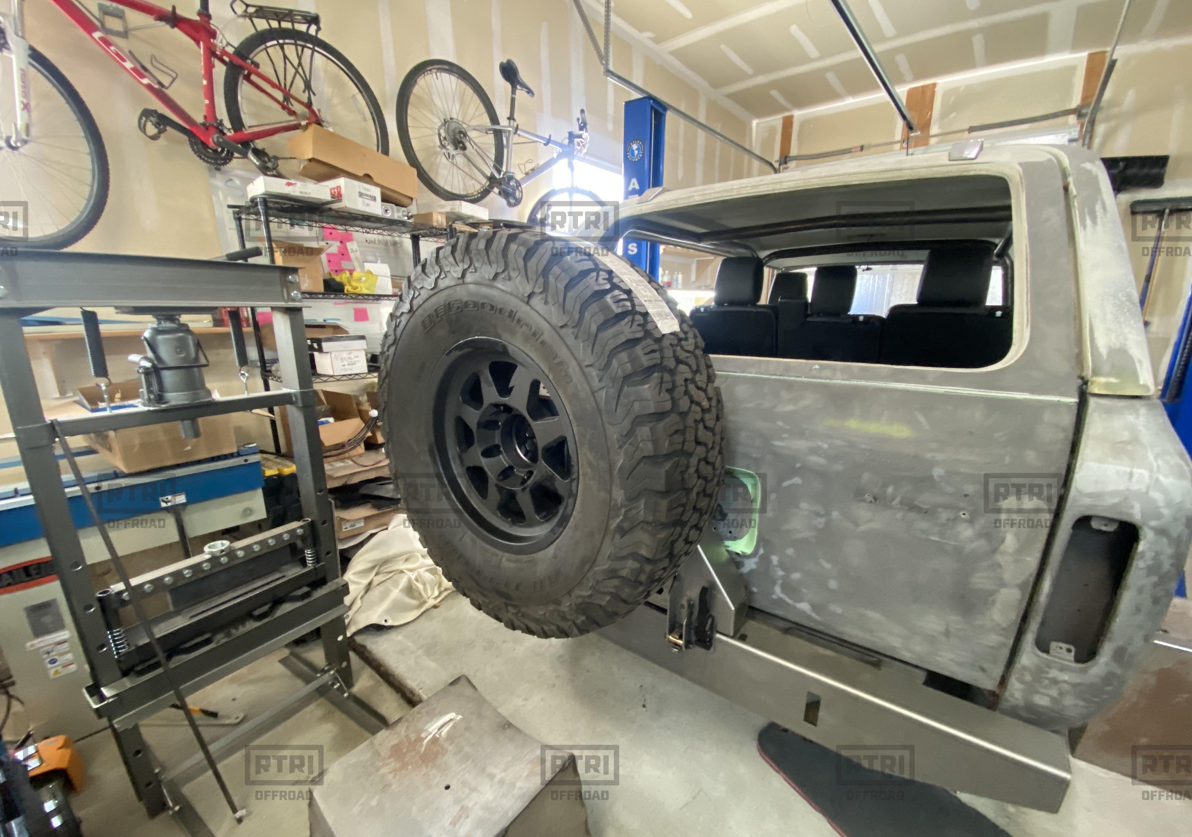 high quality scout ii spare tire carrier