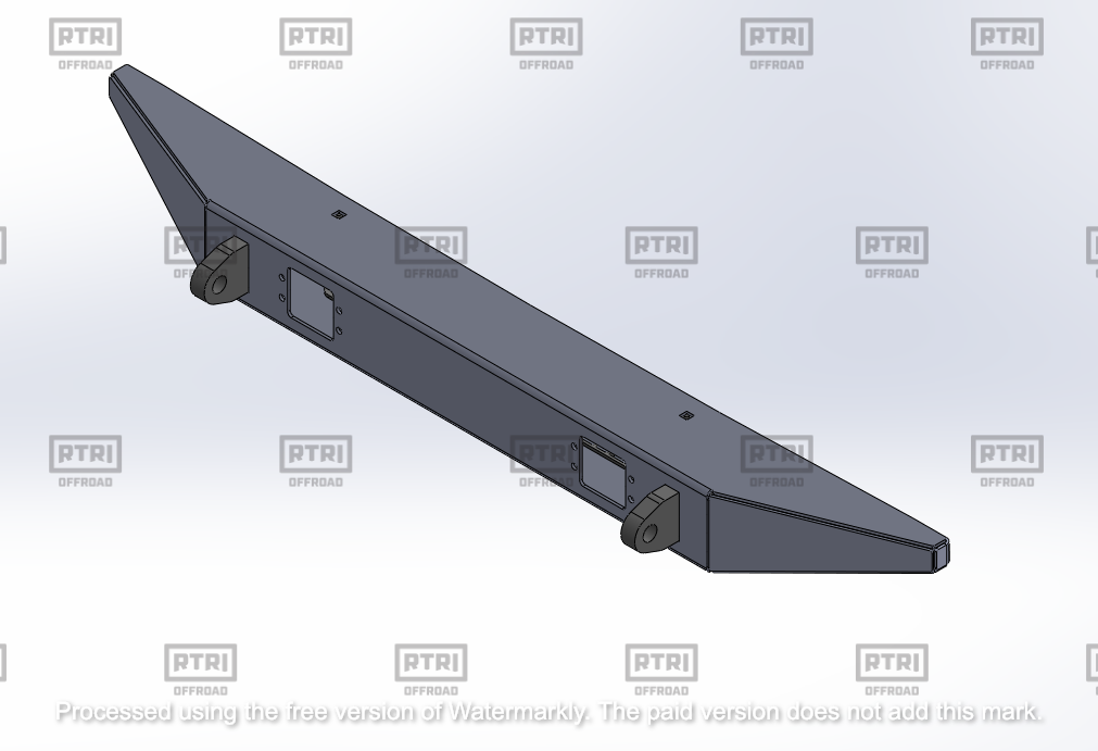 best international scout front bumper